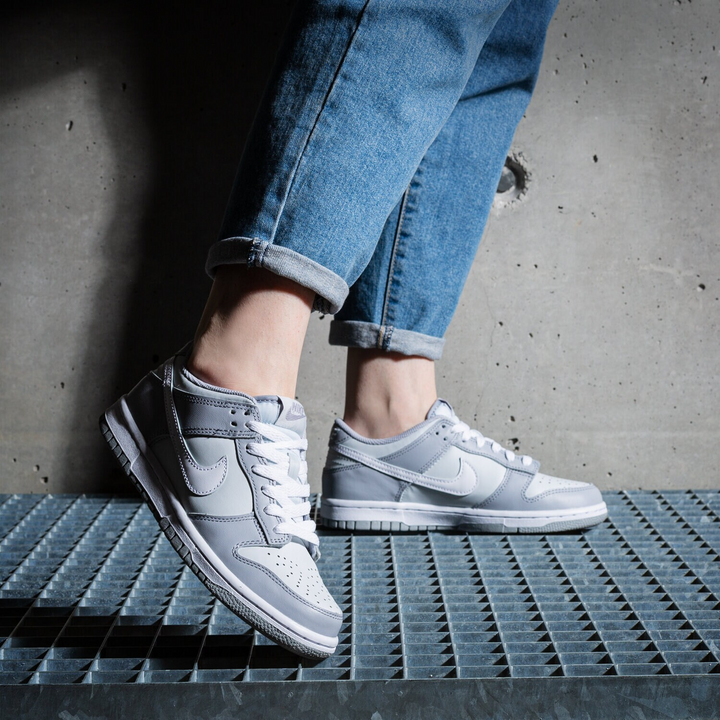 Nike Dunk Low "Two-Toned Grey" Szare Buty Sportowe Sneakersy DH9765-001