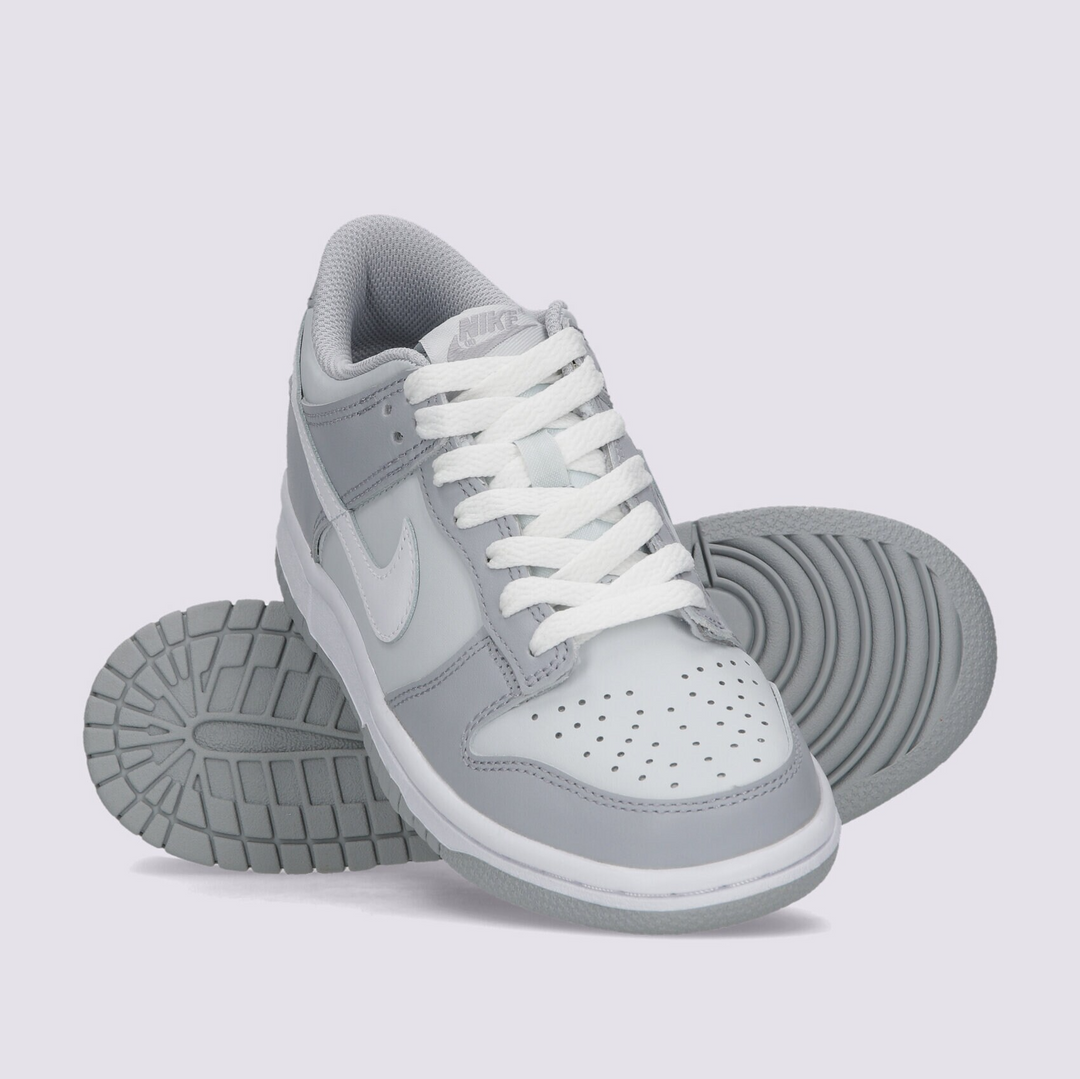 Nike Dunk Low "Two-Toned Grey" Szare Buty Sportowe Sneakersy DH9765-001