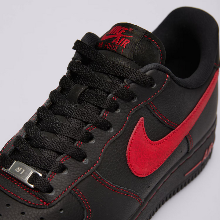 Nike Air Force 1 Low '07 LV8 "Bred" Czarne Czerwone HQ2037-005