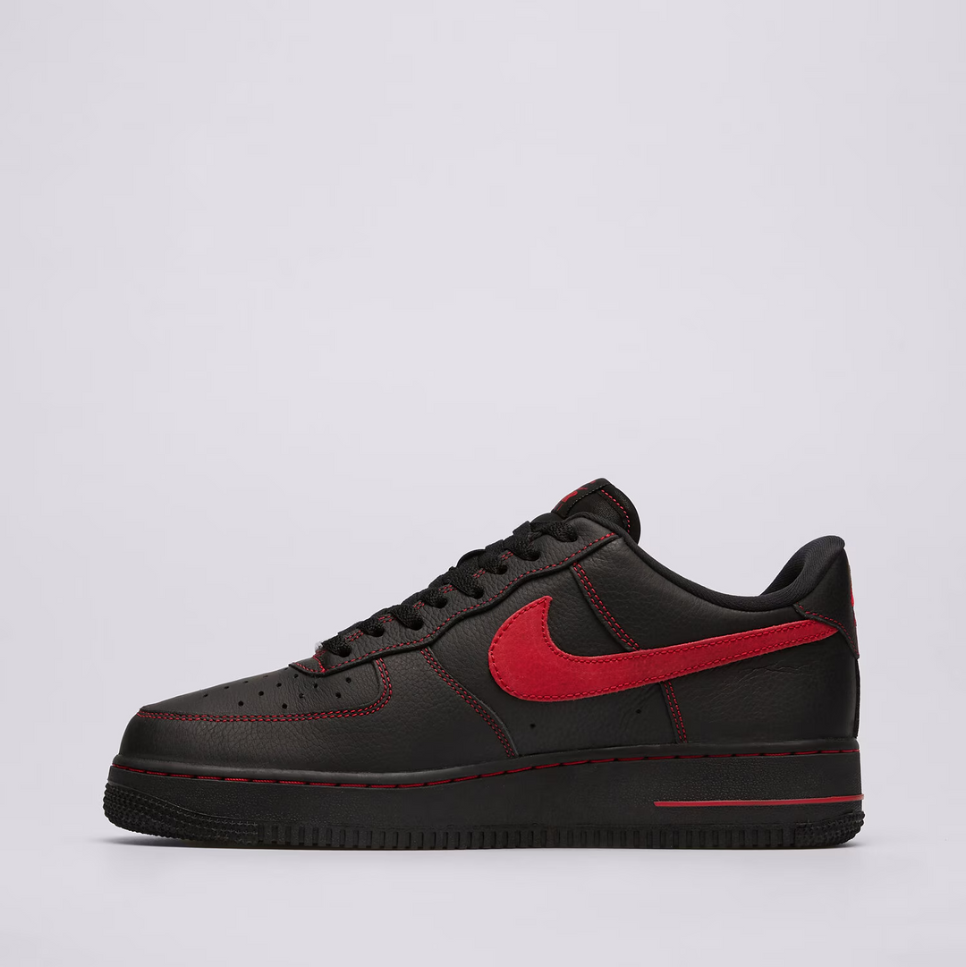 Nike Air Force 1 Low '07 LV8 "Bred" Czarne Czerwone HQ2037-005