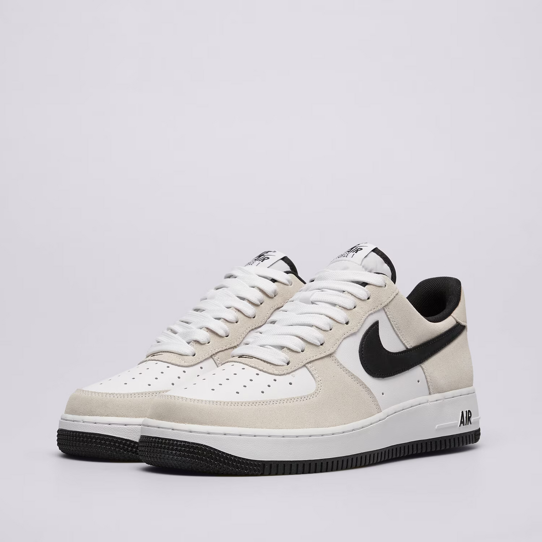 Nike Air Force 1 Low '07 LV8 "Cream White" Beżowe Białe Męskie Buty Sportowe Sneakersy IB6388-100