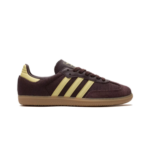 adidas Samba OG Shadow Brown Powder Yellow Brązowe JR8167