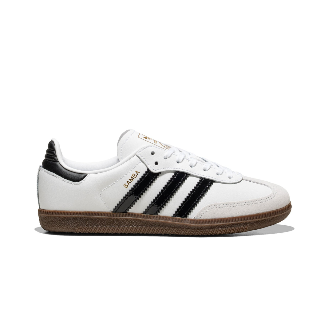 adidas Samba OG J "Black White" Białe JQ2846