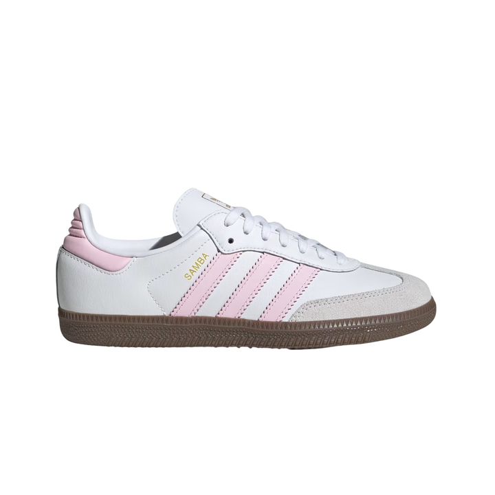 adidas Samba OG J "White Clear Pink" Białe JQ2845