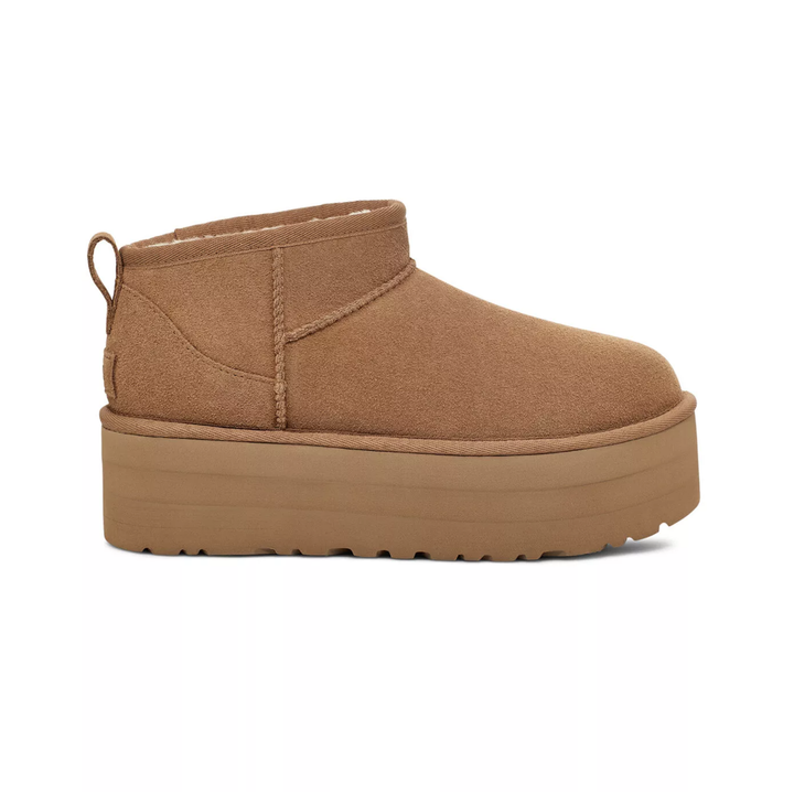 UGG W Classic Ultra Mini Platform "Chestnut" Beżowe 1135092-CHE