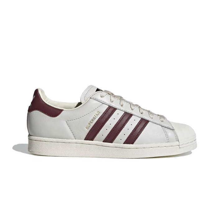 adidas Superstar "Off White Maroon" Białe H68187