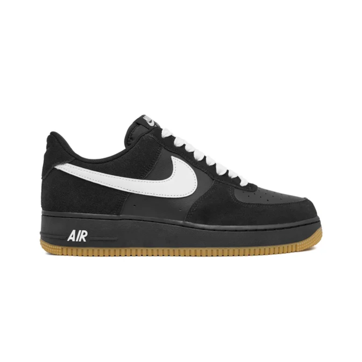 Nike Air Force 1 Low '07 LV8 "Black Gum" Czarne IB6388-001