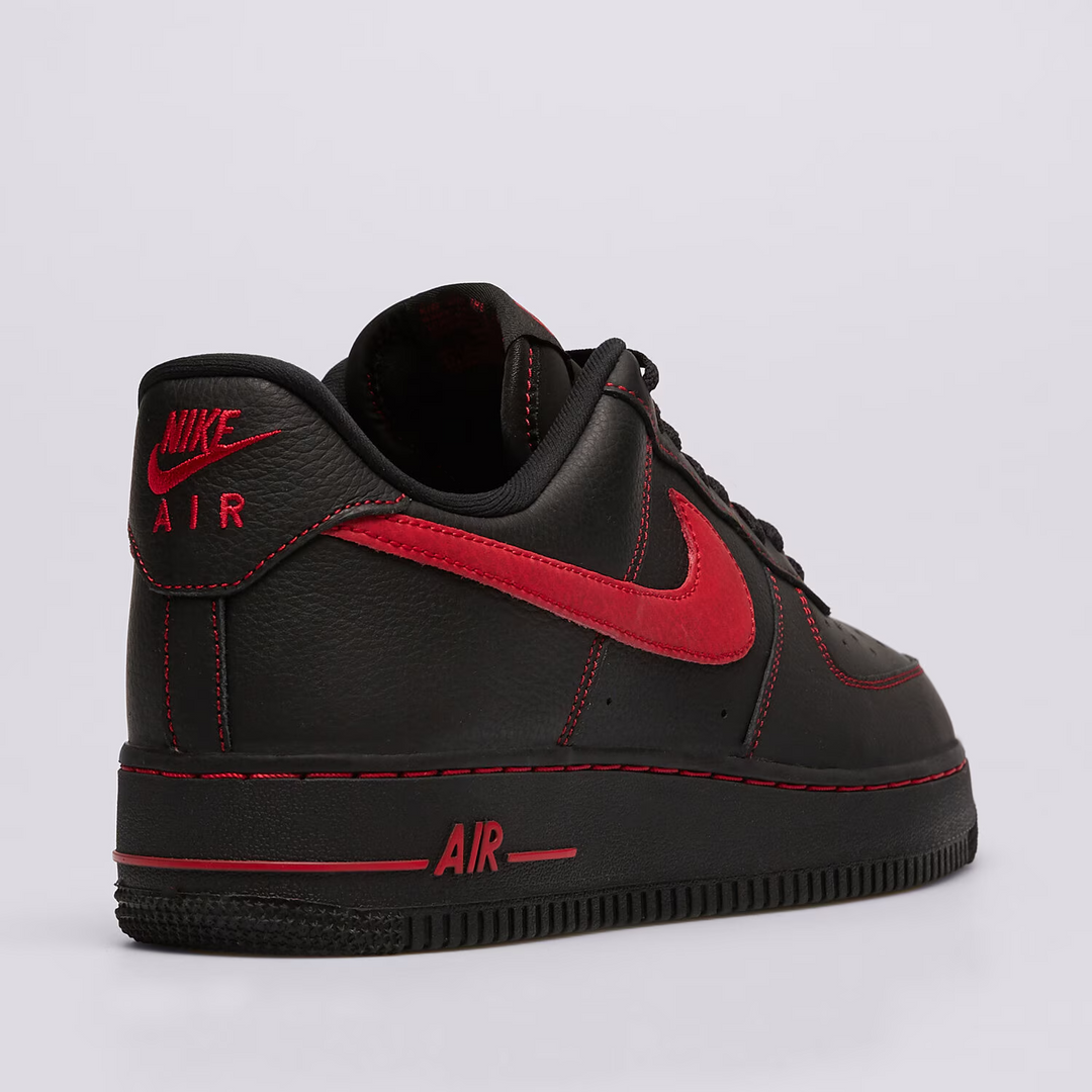 Nike Air Force 1 Low '07 LV8 "Bred" Czarne Czerwone HQ2037-005