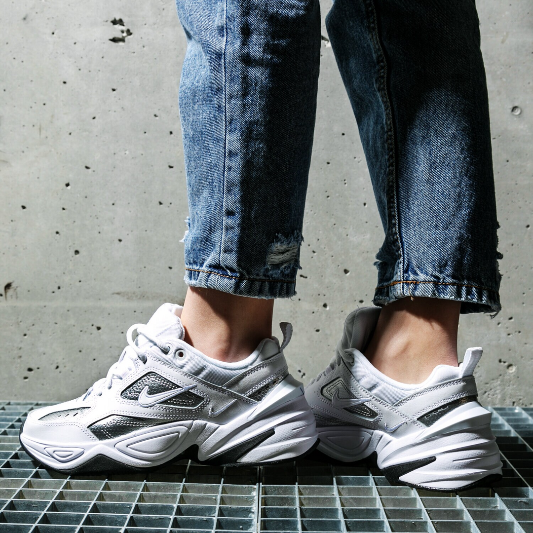 Nike W M2K Tekno "White Silver" Białe CJ9583-100