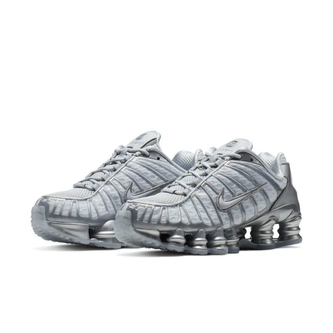 Nike Shox TL "Pure Platinum" Srebrne Białe AR3566-003
