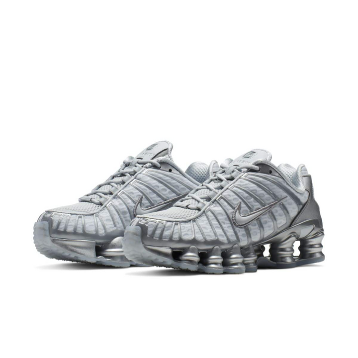 Nike Shox TL "Pure Platinum" Srebrne Białe AR3566-003