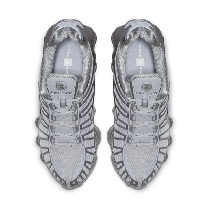 Nike Shox TL "Pure Platinum" Srebrne Białe AR3566-003