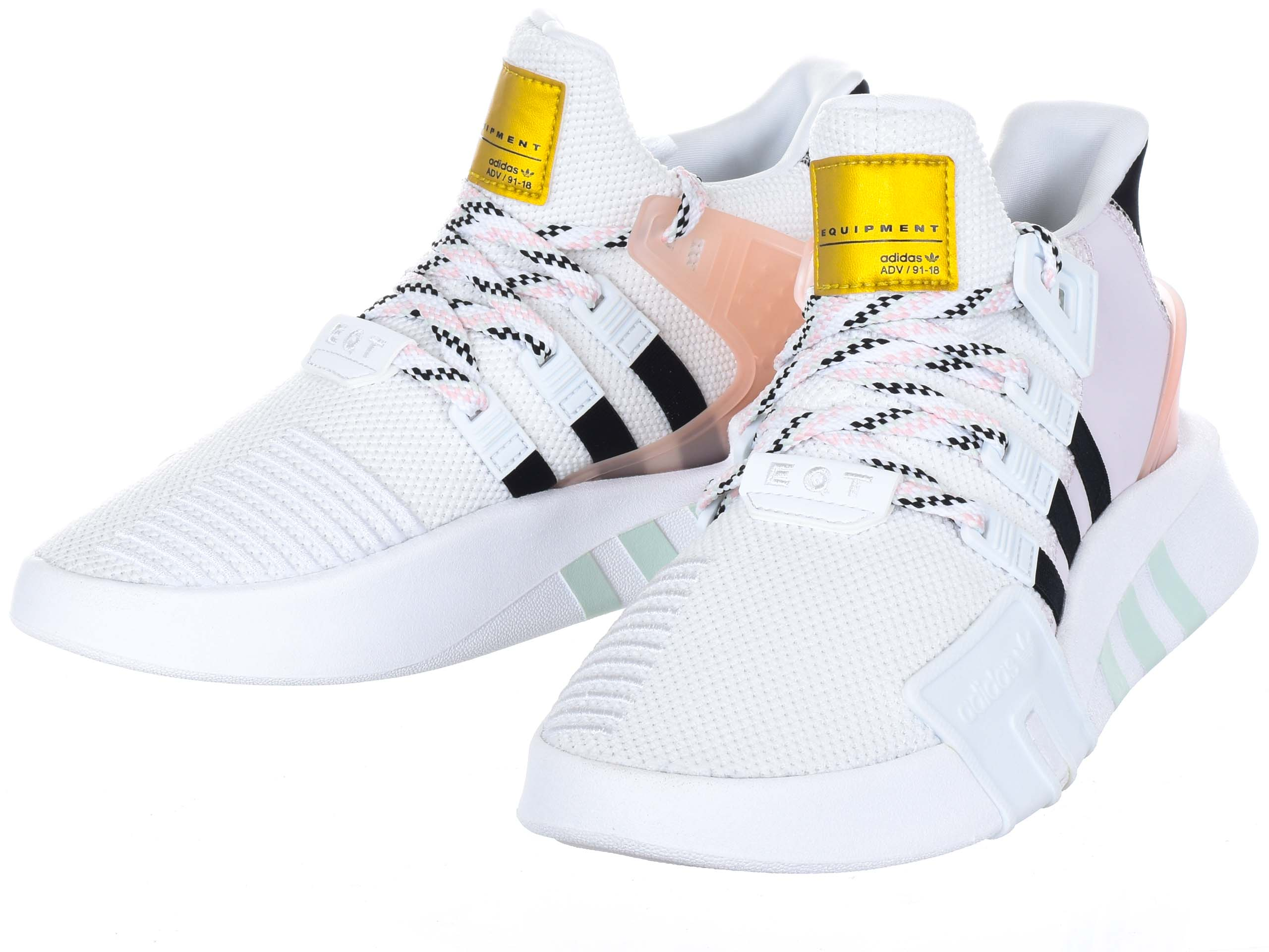 Adidas EQT BASK ADV Białe Sneakersy Damskie