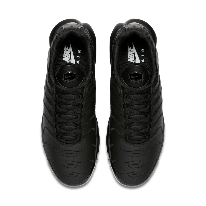 Nike Air Max Plus TN Triple Black Leather Skórzane Czarne AJ2029-001