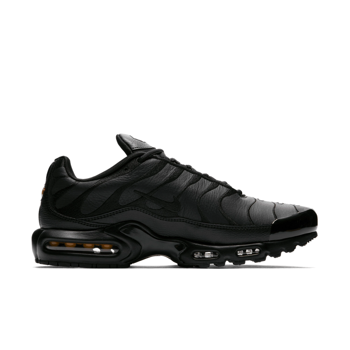Nike Air Max Plus TN Triple Black Leather Skórzane Czarne AJ2029-001