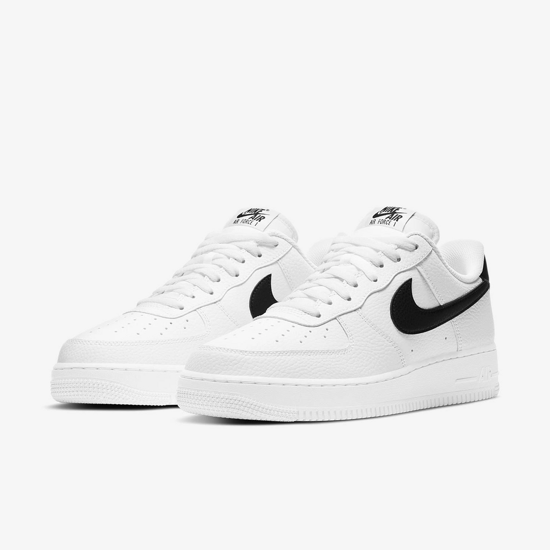 Nike Air Force 1 Low '07 "White Black" Białe Czarne Męskie Buty Sportowe Sneakersy CT2302-100