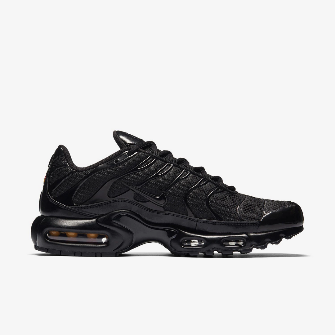 Nike Air Max Plus "Triple Black" Czarne Męskie Buty Sportowe Sneakersy 604133-050