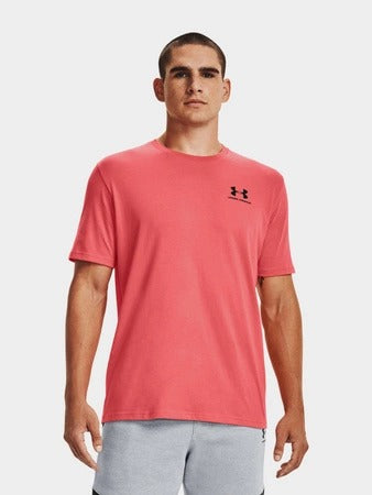 Under Armour Różowa Męska Koszulka WL