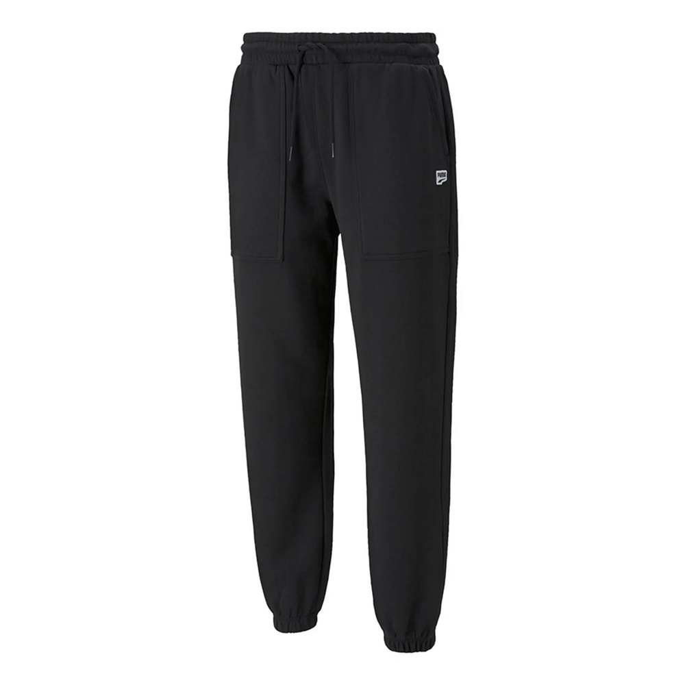 Puma Downtown Sweatpants Czarne Spodnie Dresowe