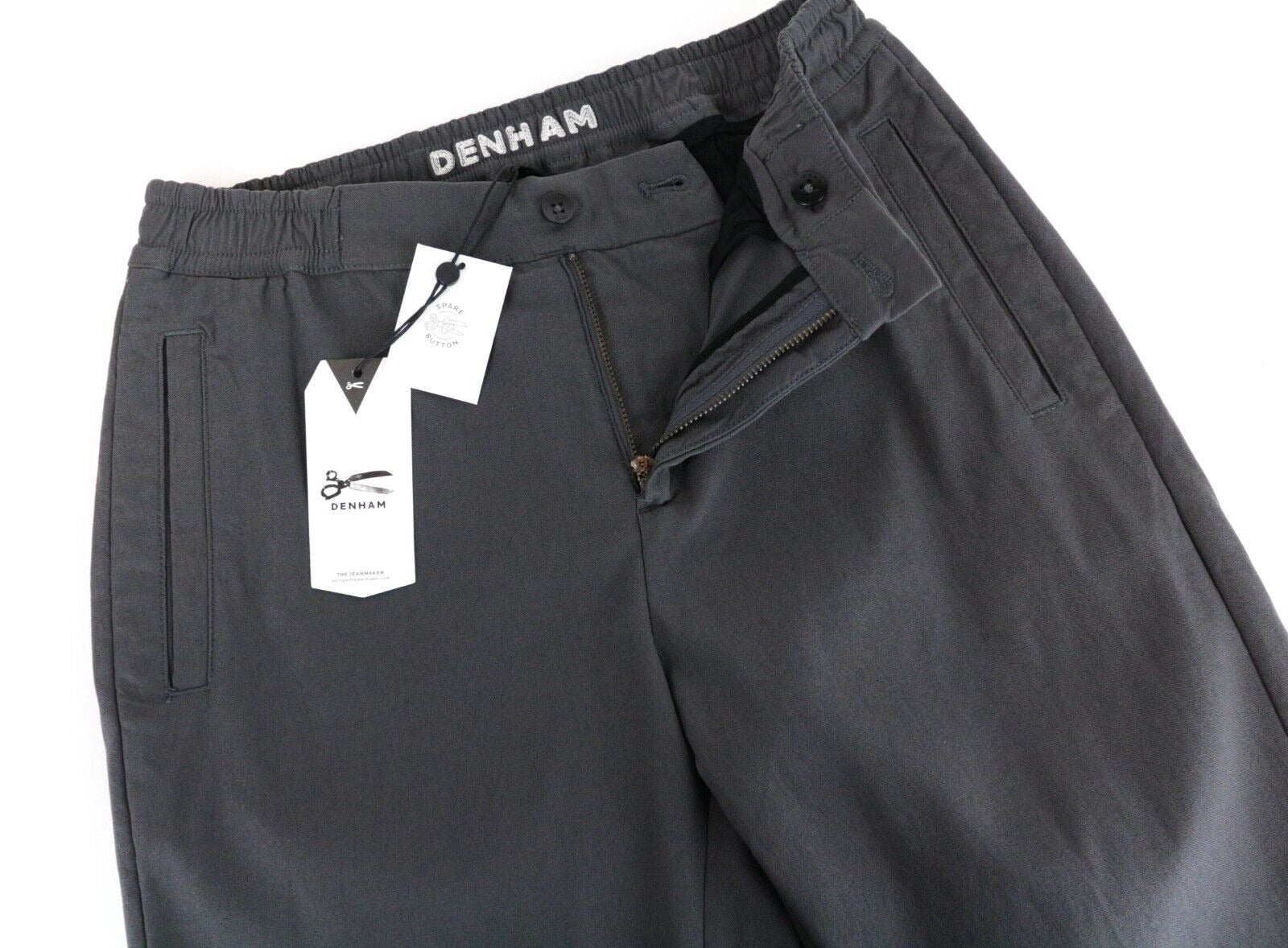 Denham Preston Pant TS Damskie Szare Spodnie JZ