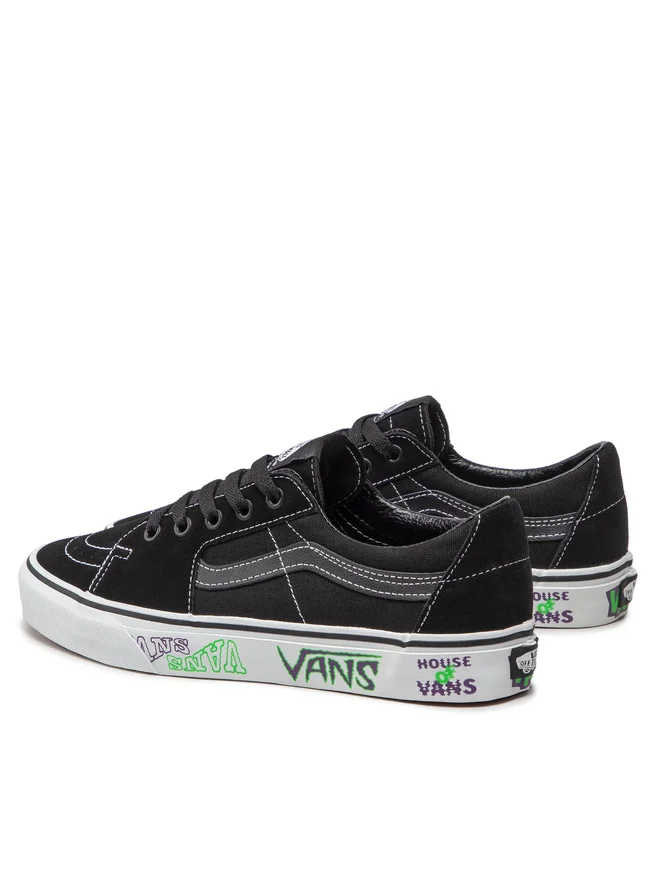 Vans Sk8-Low Czarne Trampki Sneakersy VN0A5KXDMCG1